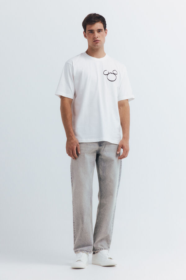 Springfield Mickey T-shirt Bež