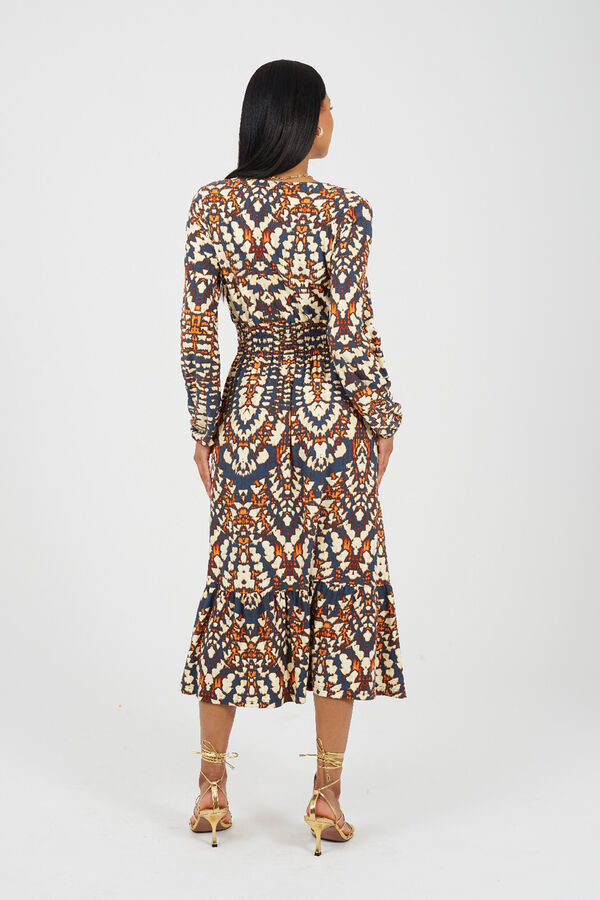 Brave Soul Long print dress Print