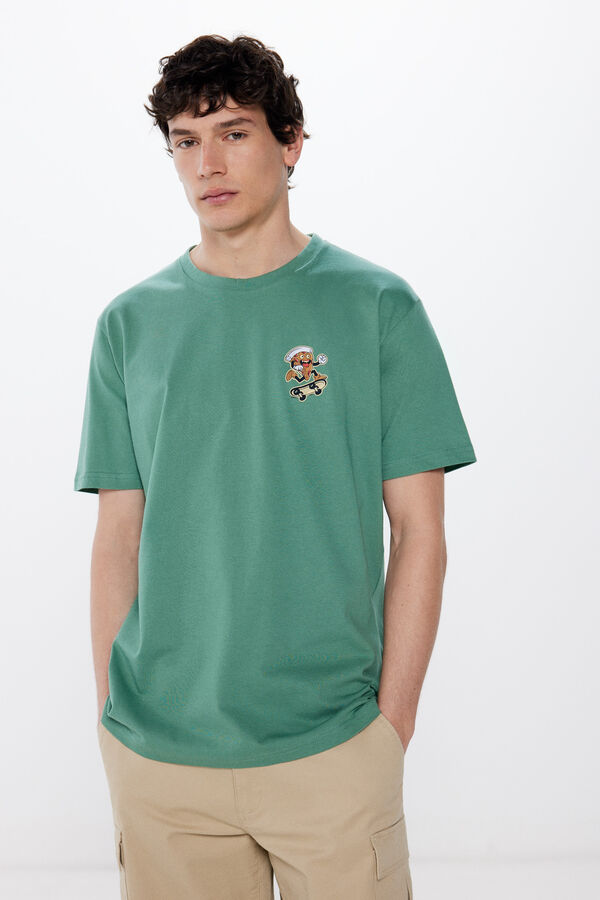 Springfield T-shirt caravane vert