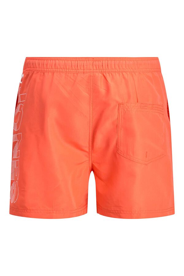 Springfield Logo swimming shorts rouge