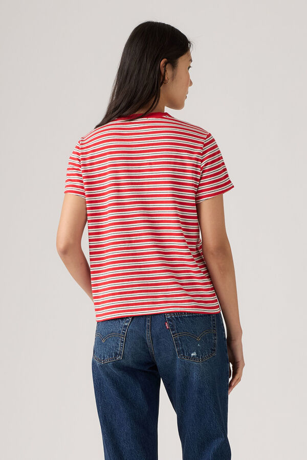 Levi's Short sleeve T-shirt logo brown