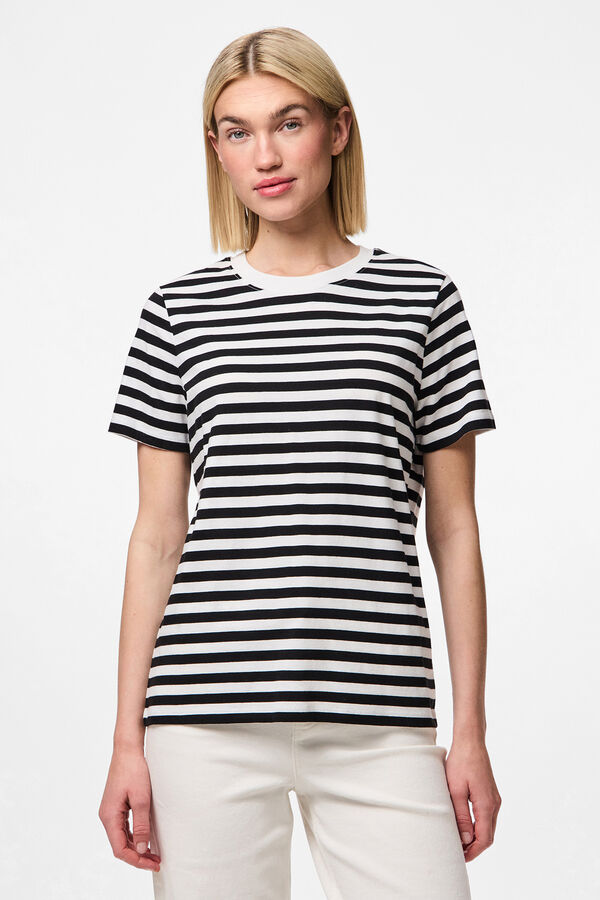 Pieces Basic T-shirt black