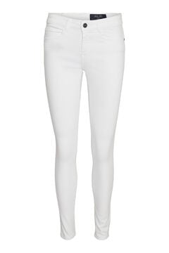 Springfield Skinny jeans blanc