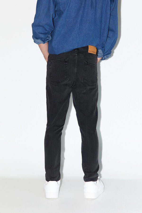 Balmohk Jeans straight slim negro