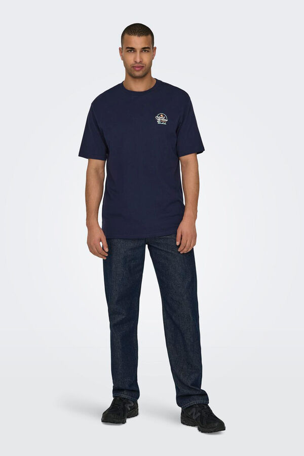 Springfield Short sleeve T-shirt navy
