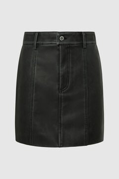 Springfield Minifalda De Pu negro