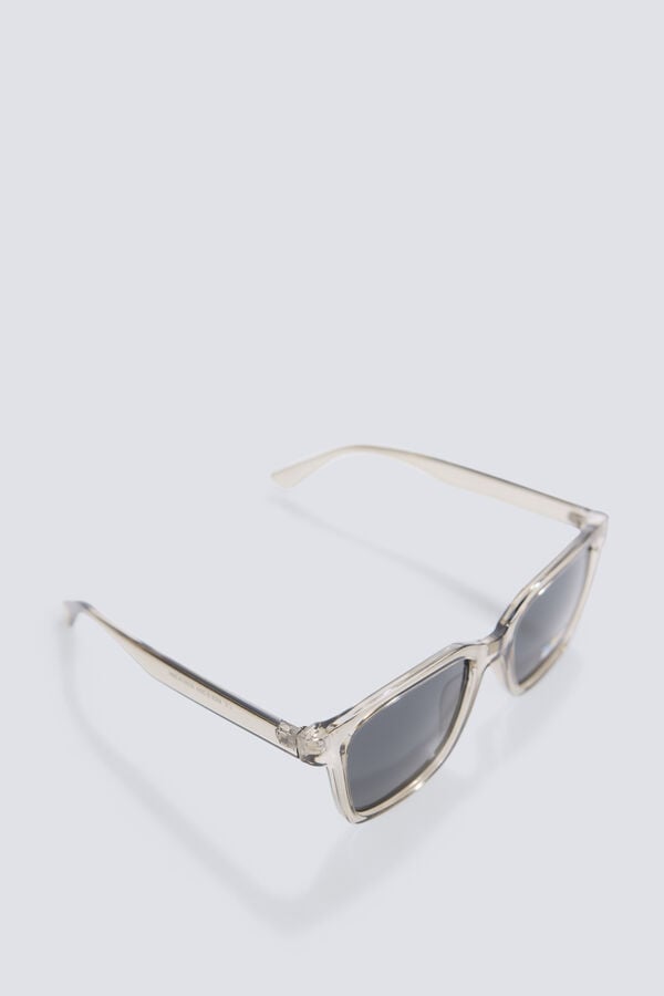 Springfield Gafas sol rectangulares gris