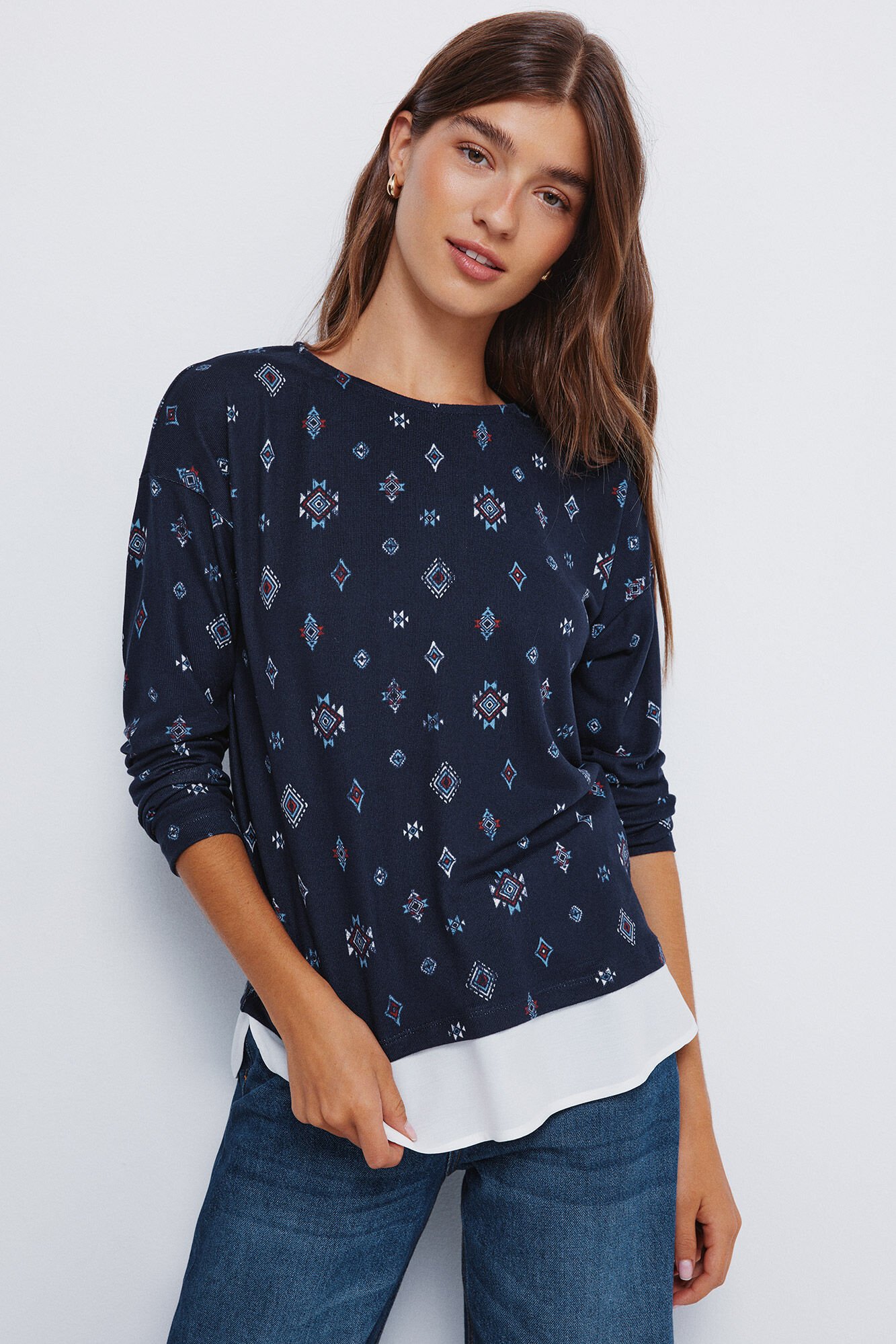 Springfield Combined printed T-shirt 