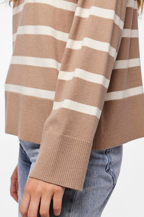 Pieces Knit jumper nude