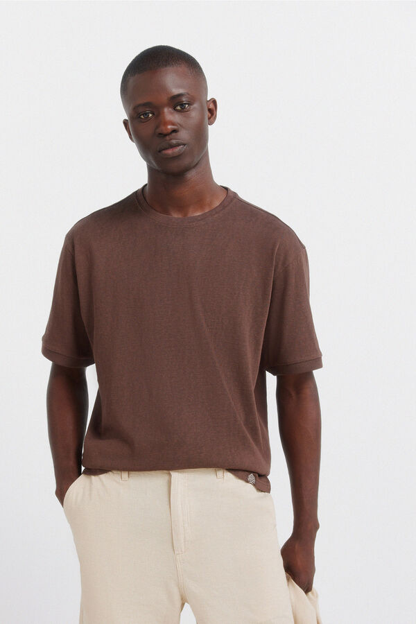 Springfield T-shirt r&uacute;stica cru