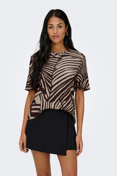 JDY Camiseta manga corta textura