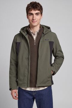 JJ REBEL Softshell-Jacke mit Kapuze