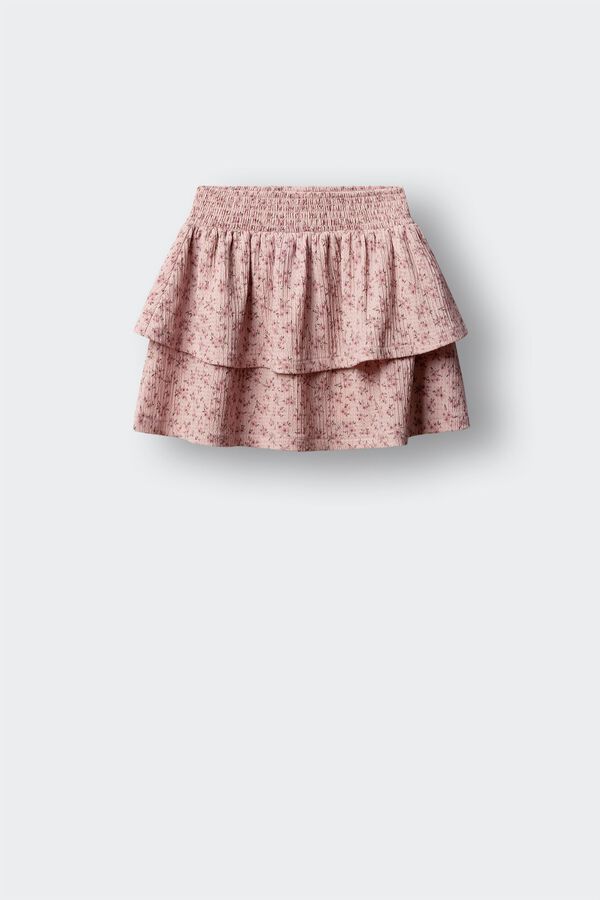 Springfield Kids Floral print girl's skirt pink