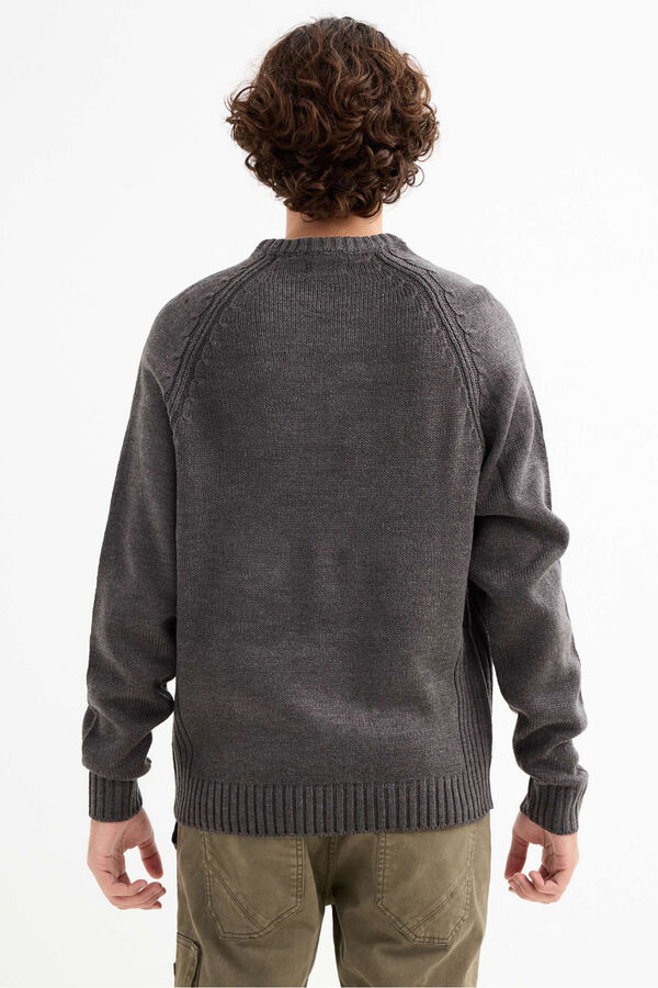 Inside Jersey B&aacute;sico gris