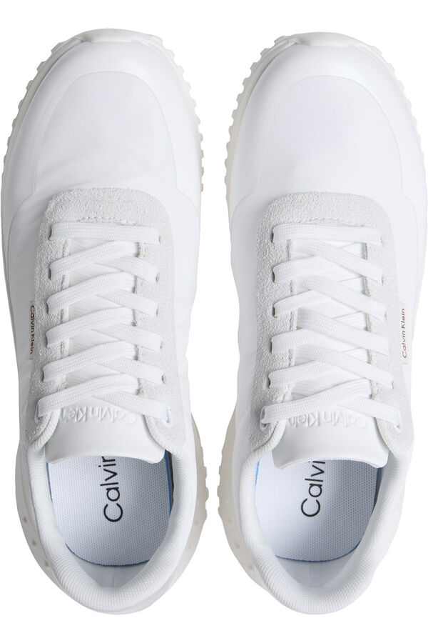 CK Jeans Zapatilla runner Calvin Klein blanco