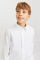 Jack & Jones Junior Camisa formal regular fit blanco