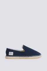 Springfield Herringbone cotton espadrille blue