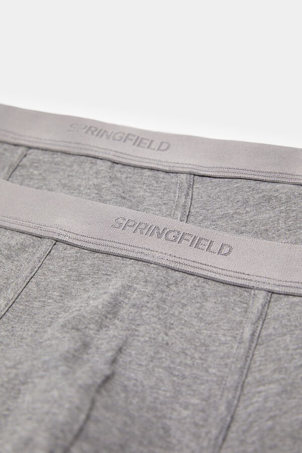 Springfield Pack of 2 essential boxers gray