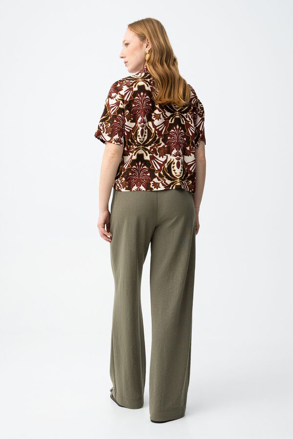 Tiffosi Pantalones anchos kaki