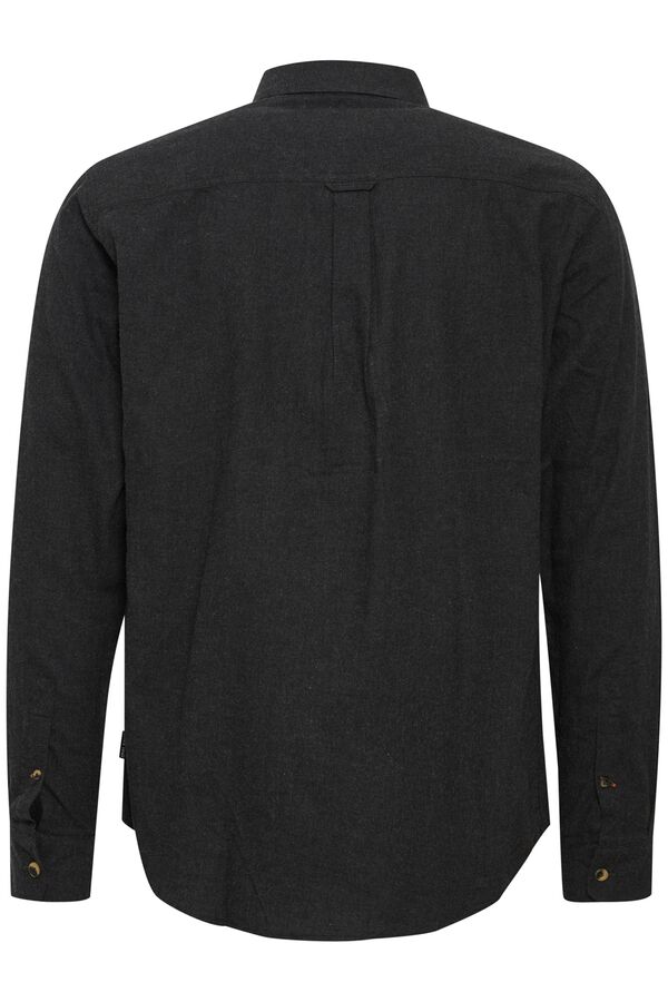 Blend Cotton long sleeve shirt black