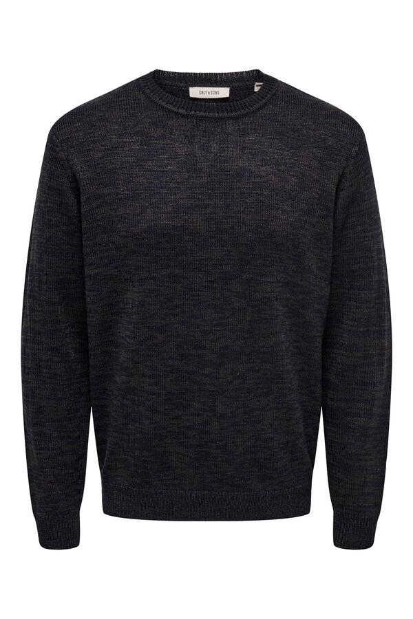 Only & Sons Jersey cuello redondo negro