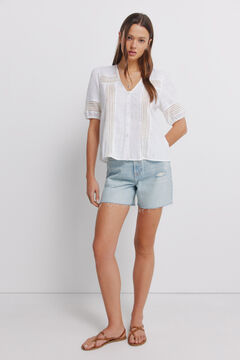 Springfield Lace short sleeve shirt