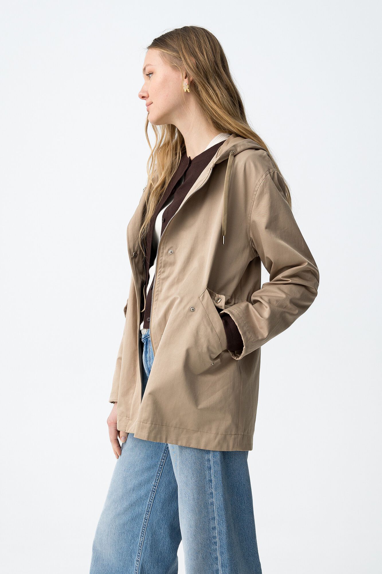 Tiffosi Chaqueta beige relaxed fit