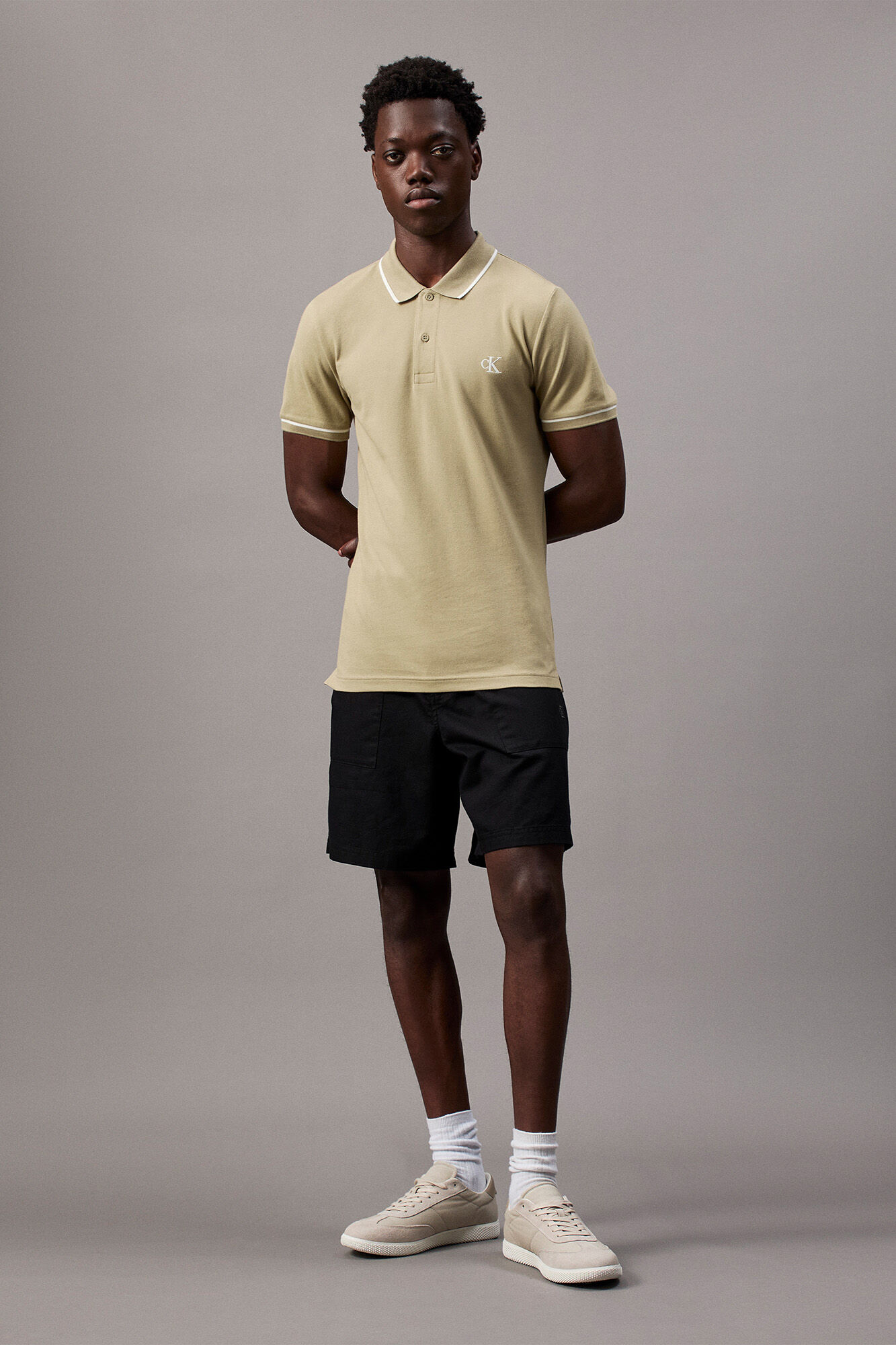 CK Jeans Polo de manga corta