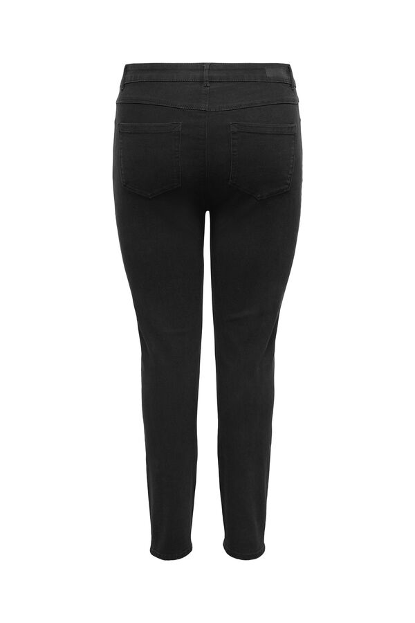 Only Carmakoma Jeans skinny talla grande negro
