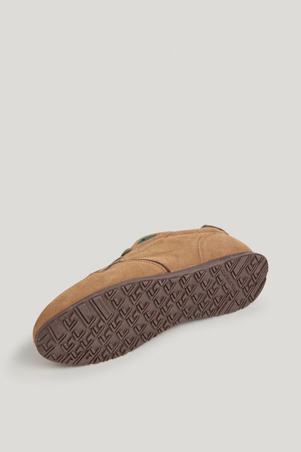 Pepe Jeans Leather sneakers brown