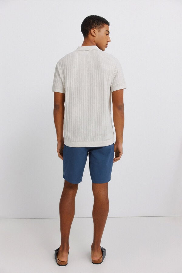 Springfield Structured Bermuda shorts blue