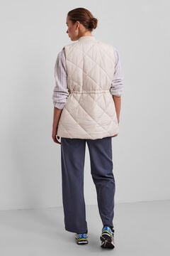 Springfield Sleeveless quilted gilet  grey