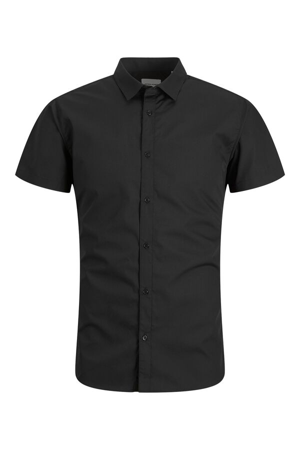 Jack & Jones Serge slim fit shirt black