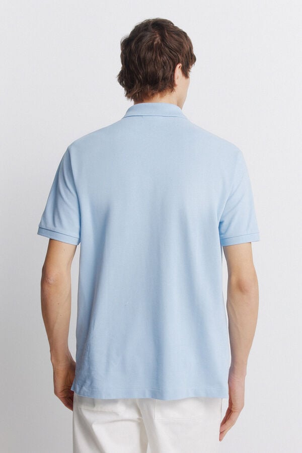 Springfield Basic regular fit polo shirt SPRINGFIELD blue