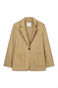 Springfield Faux suede blazer
