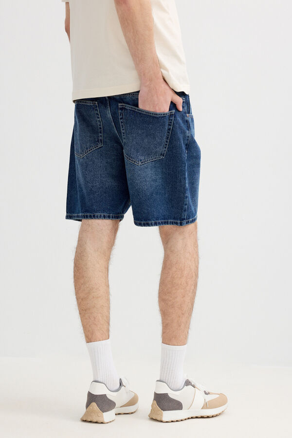 Inside Denim regular Bermuda shorts blue