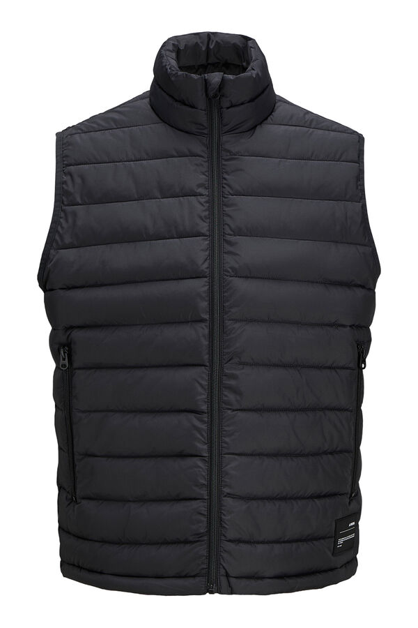JJ REBEL Lightweight puffer gilet black
