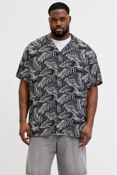 Jack & Jones PLUS Camisa resort estampado tropical