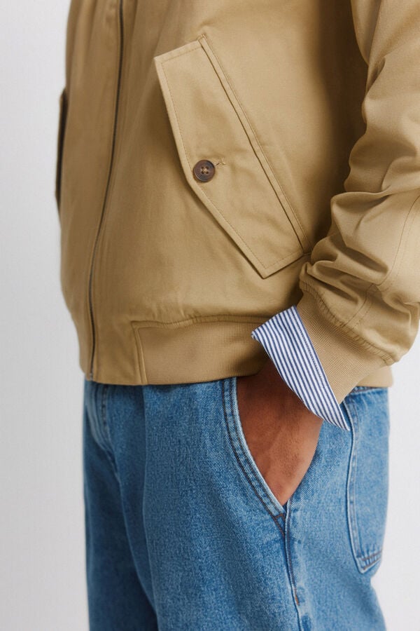 Springfield Cotton jacket brown