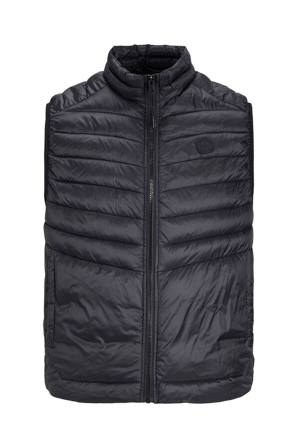 Jack & Jones PLUS Plus padded vest black