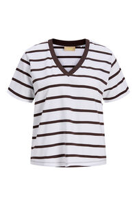 Jack & Jones Camiseta rayas cuello pico