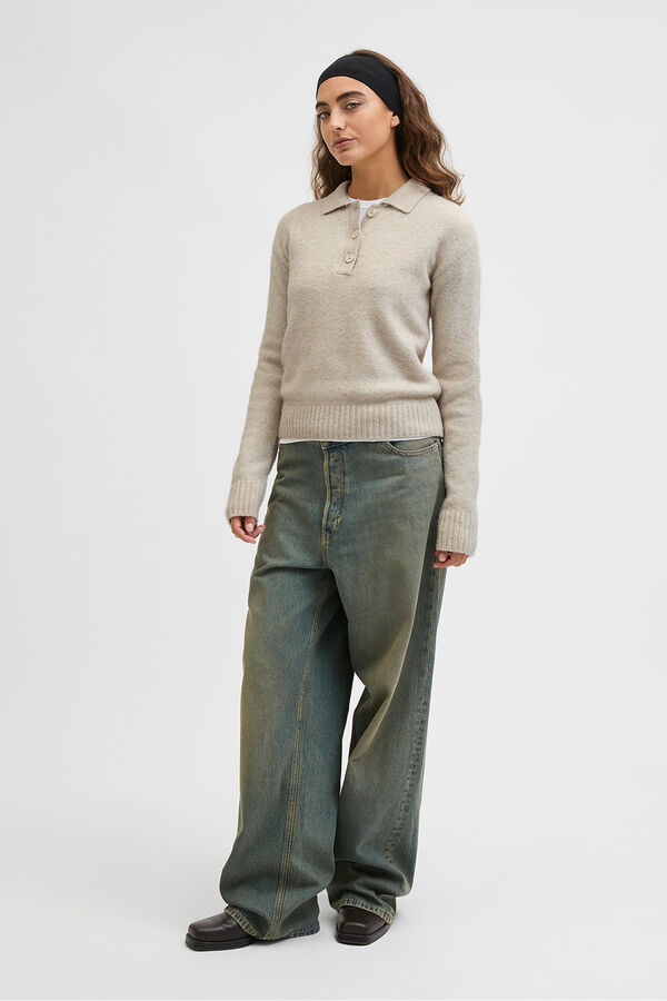 Jack & Jones Jersey estilo polo gris