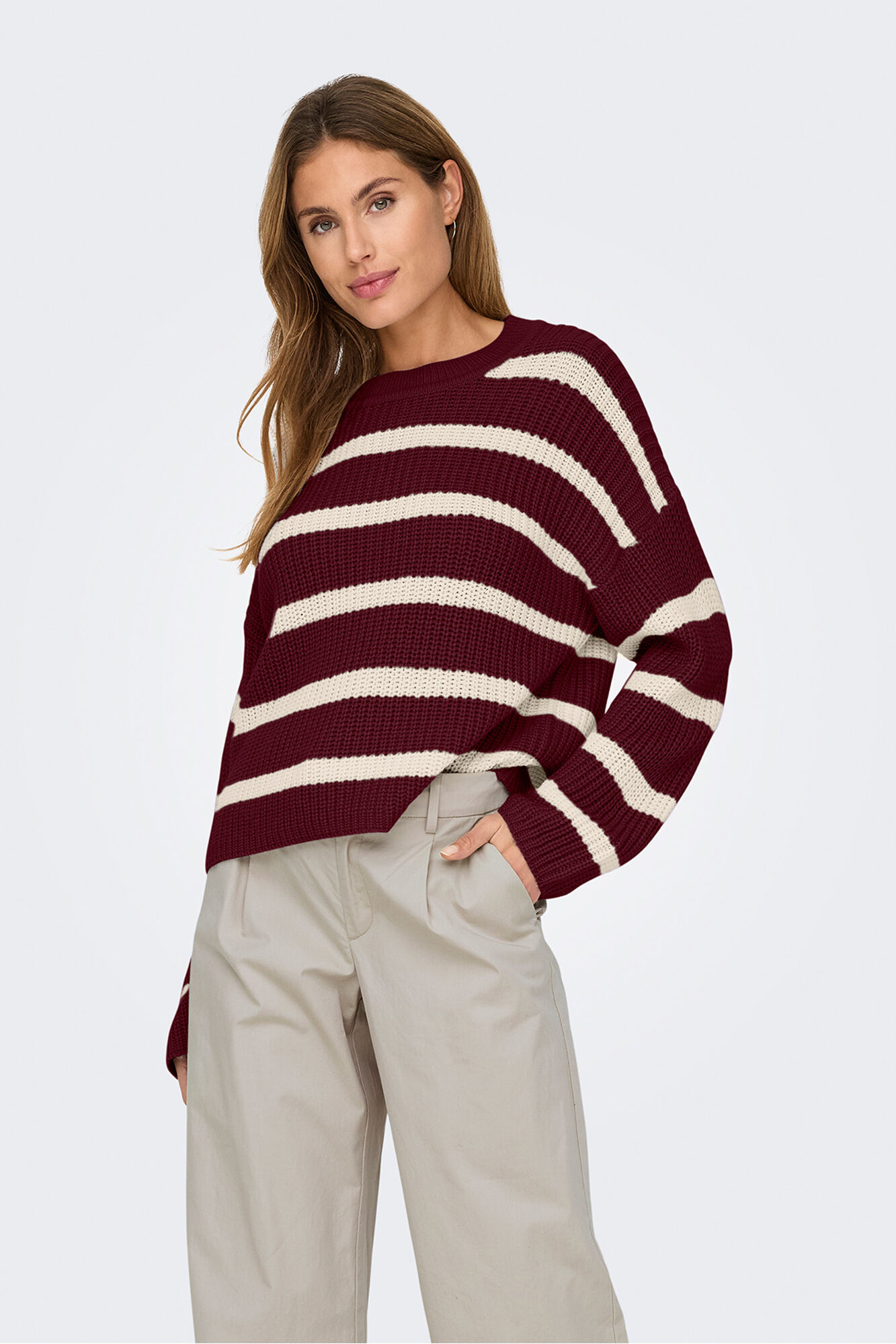 JDY Jersey cuello redondo