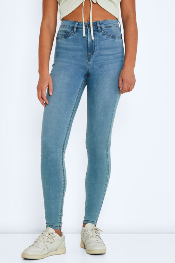 Springfield Slim Jeans azul acero