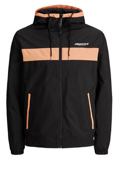 Springfield Technical hooded jacket noir