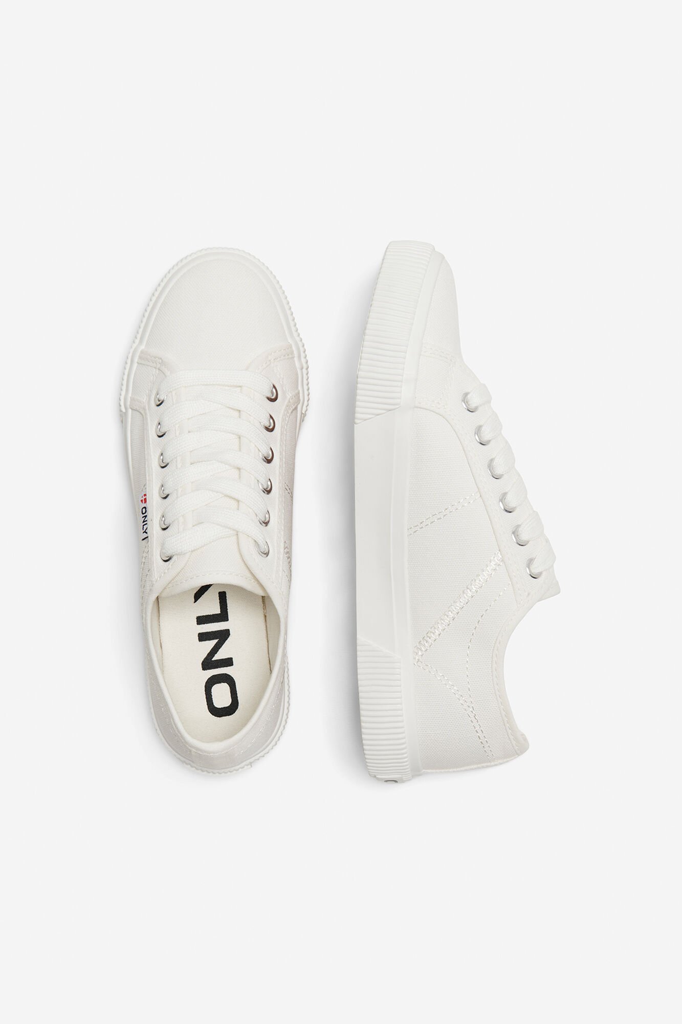 Only Niedriger Canvas-Sneaker