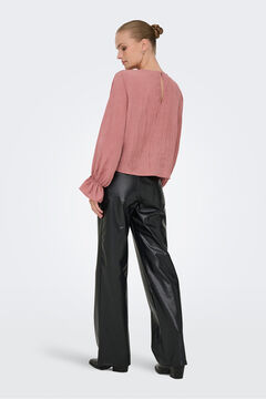 JDY Blusa manga larga fluida