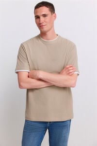 Springfield Camiseta waffle doble