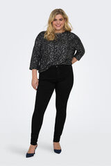 Only Carmakoma Jeans skinny talla grande negro