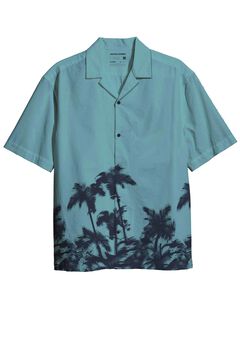 Springfield Camisa holgada azul medio